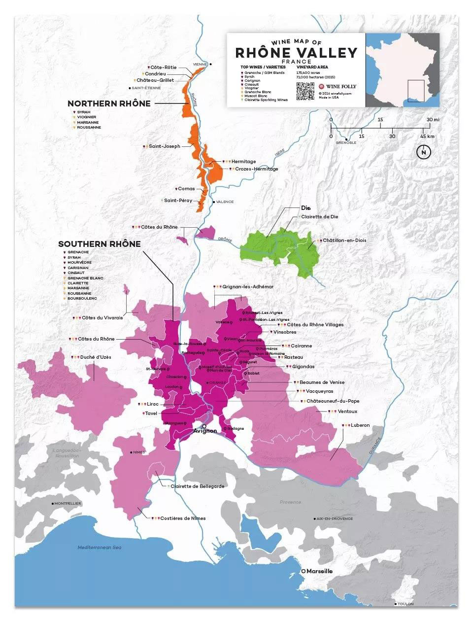 卢瓦尔河谷产区地图-wine map of loire valley香槟产区地图-wine map