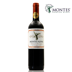 【轻奢精品】2016蒙特斯欧法赤霞珠干红葡萄酒 Montes Alpha Cabernet Sauvignon